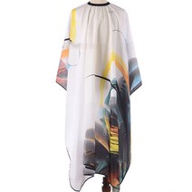 미용실 컷트보 가운 드라이보 미용용품 넥셔터 넥커버 일반커트보 디자인 폭140 길이170cm, 화이트, 1개