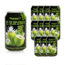 [찐코코넛워터] 파모빗 찐 코코넛워터 음료, 330ml, 12개