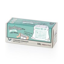 생활쉼표 픽미업 다용도 재활용봉투 30p, 50L, 1개
