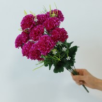 조화 인테리어 성묘 꽃 04 카네이션, 보라