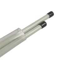 블럭마트 골프 얼라이먼트 스틱 2p, 화이트