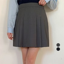베러스윗 핀턱 플리츠 미니 스커트