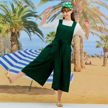 제로스트릿 린넨 오버롤