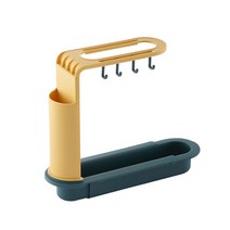 북유럽 멀티 수세미 선반, 블루, 1개