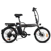 모토벨로 DUAL 350W 36V 8Ah 전기자전거 G8, 그레이, 스틸 합금