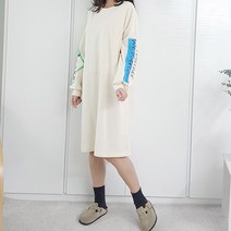 보리맘 뉴욕 나염 수유 원피스 ID146