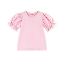 마리앤모리 여아용 벨라 퍼프 프릴 티셔츠