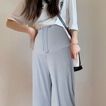 캐주얼 링클 트레이닝 임산부 바지