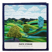 민성컴퍼니 셀프 스틱 홈 핸드메이드 성장앨범 335 x 325 x 30 mm, 20매, 북유럽추상3(앨범), 화이트카드(속지)