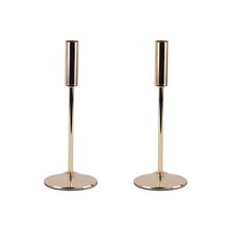 마켓감성 유럽 ​​스타일 촛대 M 2p, 골드