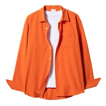 언탭트 남성용 구김방지 스판원단 빅사이즈 사계절 카라 셔츠