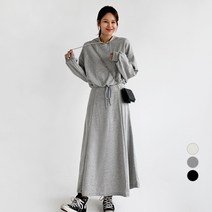 바블링브룩 여성용 스트링 크롭 후드 스커트 세트