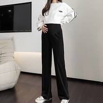 빈티지한 골지 트레이닝 임산부 바지