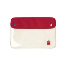 아바드 태블릿 노트북 파우치, 스누피 레드