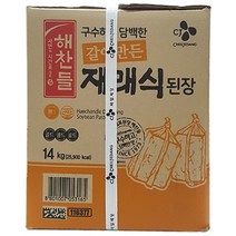해찬들 갈아만든 재래식 된장, 14kg, 1개