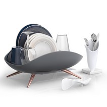 엠지엠씨디자인 소형 식기건조대 1단, 그레이