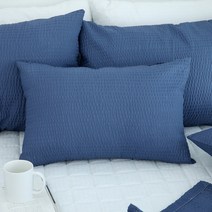 스코홈 심쿵 여름 시어서커 베개, 심쿵 네이비