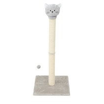 [기둥네온싸인] 우버디즈 고양이 수직 기둥 스크래쳐 기둥형 테이블 의자 다리 부착형, Ivory
