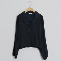 여성용 블랑쉐 카라 블라우스