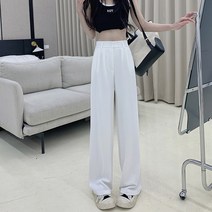 여성용 마니봉 핀턱 일자 데일리 슬랙스 PT9667C24