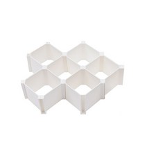 다윗트 다용도 칸막이 B타입, 화이트, 6개