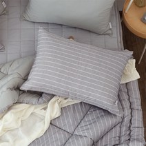 아망떼 더블라인 2겹 베개커버