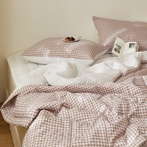 마틸라 보송시원 양면 썸머듀얼 시어서커 여름차렵이불 + 베개커버 세트 Q