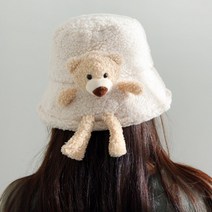 바비수 티티베어 시어링퍼 버킷햇