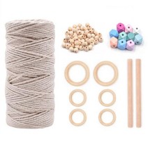 펫돌 양양이 마크라메 입문 DIY 세트, 혼합색상