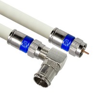 마하링크 고급형 RF 안테나 5C 꺾임 동축 케이블, MLZ-RLW070(화이트)