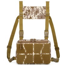 헤스티아 남성용 사각 조끼 배낭