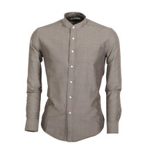 엣지애 남성용 기본 차이나넥 긴팔 셔츠 MCTCT5199S1