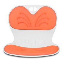 청심의자 컴포터블 커브와이드 C70 킹라지 자세교정의자, 오렌지