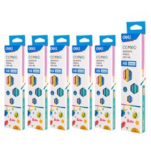 델리 마카롱 지우개연필 EC011, HB, 72개