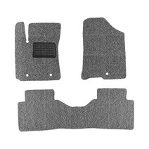 순수 확장형 코일 카매트 3종 세트 HE-110, 현대 디올뉴 코나 풀체인지 하이브리드 2023년 1월~, 그레이블랙