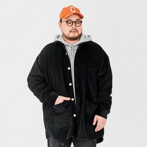 빅사이즈클럽 CRAMP 머드 루즈 골덴 셔츠 자켓