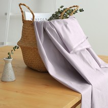 데이메이드 패브릭 면 90/70 40수 평직 원단, 퍼플그레이