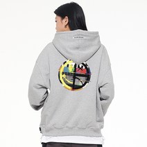 카네브로스 레트로 테레비 오버핏 후드티