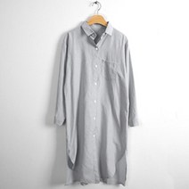 루나걸 보닛 롱 셔츠 원피스