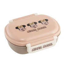 디즈니 1단 런치박스 360ml QAF2BAAG, 핑크, 1개