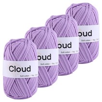 마마니트 클라우드 뜨개실, 34 라일락, 4개