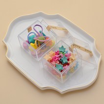 핸날 여아용 비비드 방울끈 10p + 미니 집게핀 35p 세트