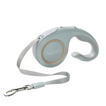 네오짱 C형 손잡이 강아지 자동 리드줄 3m, 라이트 그린