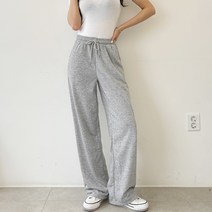 가비진 여성용 밴드 일자 팬츠 바지