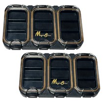 씨케이 바늘 소품 케이스 자석형 블랙, 2개