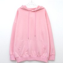 매드시스터 퍼스널 무지 오버핏 박시 빅사이즈 후드 티셔츠