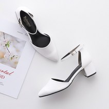 멜팅나인 여성용 TA사이드오픈 깔창 메리제인 펌프스 5cm