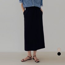 바블링브룩 여성용 데일리 밴딩 롱 스커트