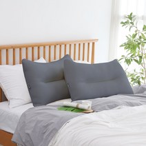 리브맘 쫀쫀푹신 메모리솜 호텔 베개 2p, 그레이