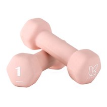 아리프 네오프렌 선인장 아령, 1kg, 2개